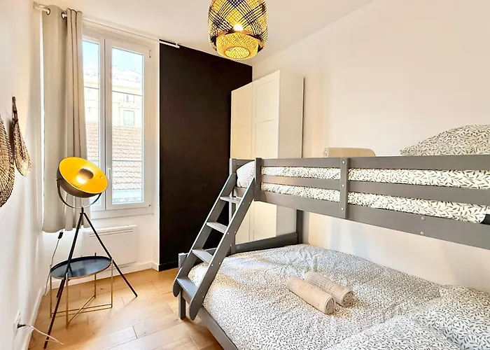 Le Palme D'or, 3 Pieces - Impasse Privee - 7 Pers * קאן